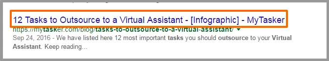 What is page title and how it appears in seo results